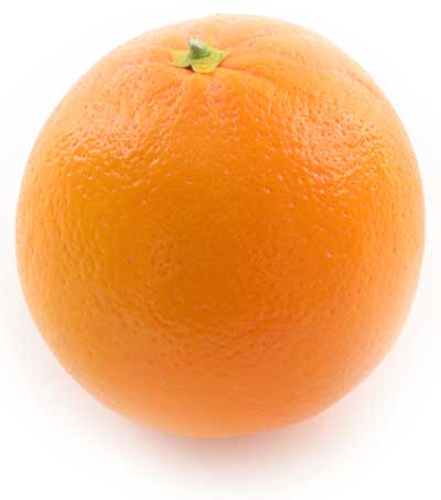 میوه پرتقال برای تهیه کنسانتره پرتقال و پالپ پرتقال